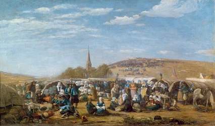 El Perdón de Sainte-Anne-La-Palud, Bretaña, 1858
